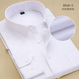 Men Shirt  2017 Striped Shirt Men Brand PINMA Casual Long Sleeve Turn-down Collar Striped Men Dress Shirt Men Clothes 5XL 6XL
