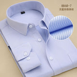 Men Shirt  2017 Striped Shirt Men Brand PINMA Casual Long Sleeve Turn-down Collar Striped Men Dress Shirt Men Clothes 5XL 6XL