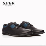 2017 XPER Brand Men Shoes Lace-up Men Casual Shoes Big Size Business Shoes Leisure