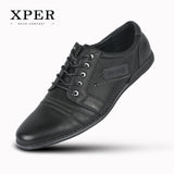 2017 XPER Brand Men Shoes Lace-up Men Casual Shoes Big Size Business Shoes Leisure