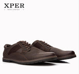 2017 XPER Brand Men Shoes Lace-up Men Casual Shoes Big Size Business Shoes Leisure
