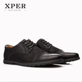 2017 XPER Brand Men Shoes Lace-up Men Casual Shoes Big Size Business Shoes Leisure