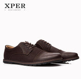 2017 XPER Brand Men Shoes Lace-up Men Casual Shoes Big Size Business Shoes Leisure