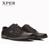 2017 XPER Brand Men Shoes Lace-up Men Casual Shoes Big Size Business Shoes Leisure