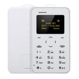New Original Ultra Thin Mini AIEK/AEKU C6 Cell Phones Student Version Credit Card Mobile Phone Bluetooth PK AIEK M5 Card Phone