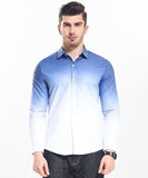 JACK CORDEE Brand 2017 Fashion Men Shirt White Gradient Design Slim Fit Shirt Men Casual Long Sleeve Dress Shirts Clothing