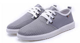 Merkmak Casual Flat Men Shoes Fashion Trend Lace-up Shoes Office Soft Driving Men Shoes Loafers Breathable Shoe Weaving Classics