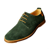 FONIRRA 2017 New Men's Genuine Leather Casual Shoes Men Spring Autumn Men's Shoes Lace-Up Solid Men Flat with Shoes 046