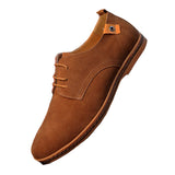 FONIRRA 2017 New Men's Genuine Leather Casual Shoes Men Spring Autumn Men's Shoes Lace-Up Solid Men Flat with Shoes 046