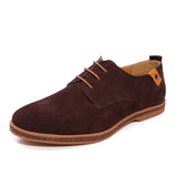 FONIRRA 2017 New Men's Genuine Leather Casual Shoes Men Spring Autumn Men's Shoes Lace-Up Solid Men Flat with Shoes 046
