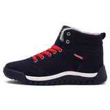 MVVT Super Warm Winter Shoes Men Casual Shoes With Fur Keep Warm Snow Shoes Suede Outdoor zapatos hombre
