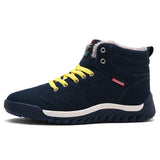MVVT Super Warm Winter Shoes Men Casual Shoes With Fur Keep Warm Snow Shoes Suede Outdoor zapatos hombre