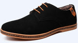 DADIJIER Men shoes 2017 New Fashion Suede Leather shoes Men Sneakers Casual oxfords for Spring Summer Winter shoes Dropshipping