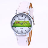 Luxury Fashion Soccer Picture Sports Watch Thest Gift