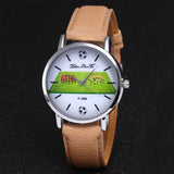 Luxury Fashion Soccer Picture Sports Watch Thest Gift