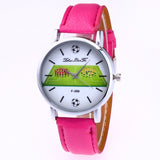 Luxury Fashion Soccer Picture Sports Watch Thest Gift