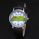 Luxury Fashion Soccer Picture Sports Watch Thest Gift