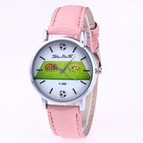 Luxury Fashion Soccer Picture Sports Watch Thest Gift