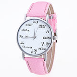 Fashion Girls Pattern Leather Band Analog Quartz Vogue Watches