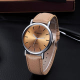 Geneva Women Fashion Retro Dial Leather Analog Quartz Wrist Watch Watches