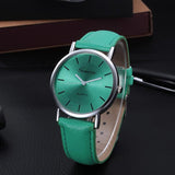 Geneva Women Fashion Retro Dial Leather Analog Quartz Wrist Watch Watches
