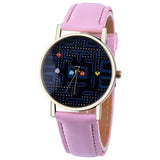 Leather Band Analog Quartz Vogue Wrist Watch
