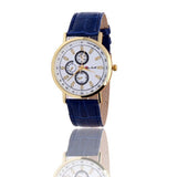 Rome Article Leather Band Analog Quartz Vogue Wrist Watches