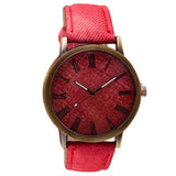 Retro Vogue WristWatchwboy Leather Band Analog Quartz Watch