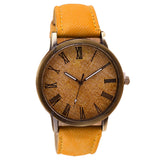 Retro Vogue WristWatchwboy Leather Band Analog Quartz Watch