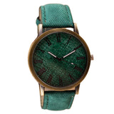 Retro Vogue WristWatchwboy Leather Band Analog Quartz Watch