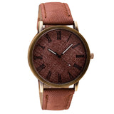 Retro Vogue WristWatchwboy Leather Band Analog Quartz Watch