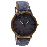 Retro Vogue WristWatchwboy Leather Band Analog Quartz Watch