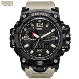 SMAEL Men's Watches New Style Brand Men LED Digital Quartz Watch Waterproof All Black Military Sport Man Clock Relogio Masculino